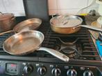 Koperen Pannenset, Ophalen, Gebruikt, Overige materialen, Pannenset