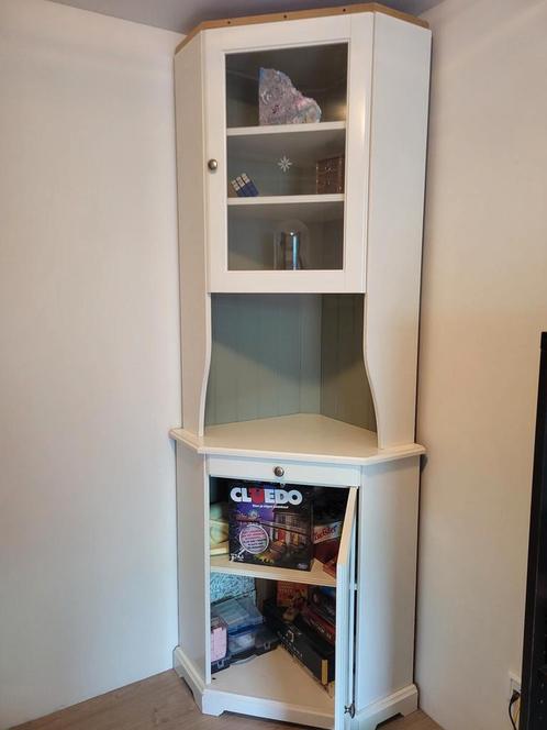 Hoekkast Liatorp IKEA vintage, Huis en Inrichting, Kasten | Vitrinekasten, Gebruikt, 200 cm of meer, 50 tot 100 cm, 50 tot 75 cm