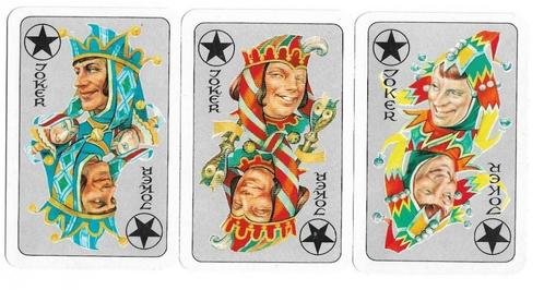 3 oudere jokers Duitsland 1969, mooie complete set., Verzamelen, Speelkaarten, Jokers en Kwartetten, Zo goed als nieuw, Speelkaart(en)
