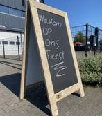 Krijt stoepbord - New steiger, Verzamelen, Merken en Reclamevoorwerpen, Ophalen of Verzenden, Nieuw, Reclamebord
