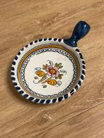 Keramiek Talavera servies bakje Handbeschilderd bloemen, Gebruikt, Keramiek, Overige typen, Ophalen of Verzenden