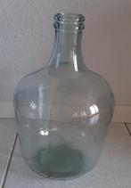 grote decoratieve glazen fles vaas ( 42 x 27 cm ), Huis en Inrichting, Woonaccessoires | Vazen, Minder dan 50 cm, Glas, Zo goed als nieuw