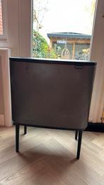 Brabantia prullenbak 3 vaks, Ophalen, Overige materialen, Gebruikt, Vierkant