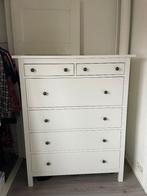 IKEA Hemnes ladekast, wit, Ophalen, 100 tot 150 cm, 5 laden of meer, 100 tot 150 cm