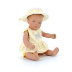 2023 Sylvia Natterer Petitcolin Bibichou Gabin, 35cm., Petitcollin, Nieuw, Ophalen of Verzenden, Pop