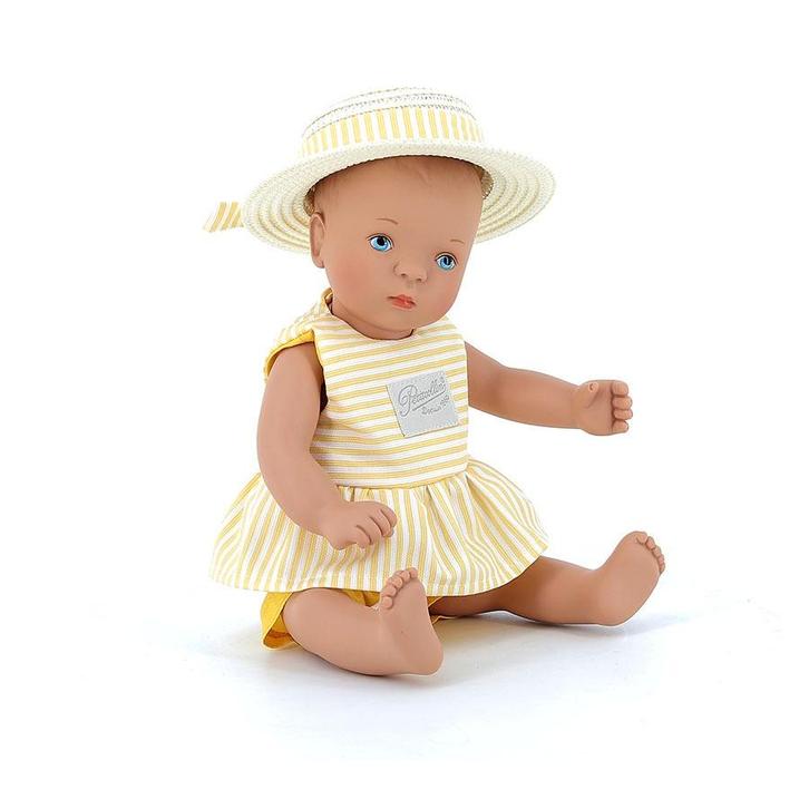 2023 Sylvia Natterer Petitcolin Bibichou Gabin, 35cm., Verzamelen, Poppen, Nieuw, Pop, Ophalen of Verzenden