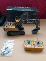 Graafmachine met afstandsbediening schaal 1/16, Hobby en Vrije tijd, Ophalen of Verzenden, Nieuw, Schaal 1:16, Elektro