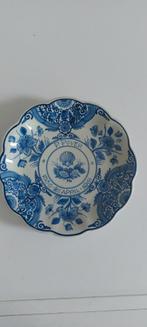 Delfts blauw bord van de Porceleyne fles, Antiek en Kunst, Ophalen of Verzenden