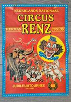 Circus Rens Herman Junior poster A4., Ophalen of Verzenden, Zo goed als nieuw, A1 t/m A3