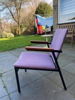 Vintage fauteuil stoeltje jaren 60 Gispen?, Huis en Inrichting, Stoelen, Metaal, Gebruikt, Vintage, Eén