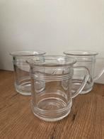 Jan des Bouvrie voor Pickwick 3 theeglazen, Huis en Inrichting, Keuken | Servies, Ophalen of Verzenden, Zo goed als nieuw, Glas