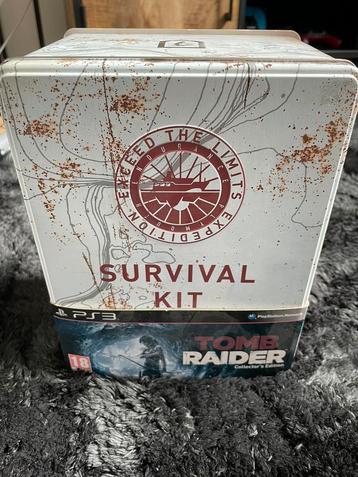 Tomb raider ps3 collectors Edition/survival kit