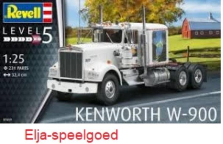 Revell 1:25 KENWORTH W-900 modelbouw 7659 / truck, Hobby en Vrije tijd, Modelbouw | Auto's en Voertuigen, Nieuw, Truck, Groter dan 1:32