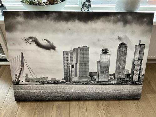Rotterdam vanaf het water, Huis en Inrichting, Woonaccessoires | Schilderijen, Tekeningen en Foto's, Gebruikt, Foto of Poster