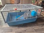 FERPLAST CRICETI 15 knaagdierenkoi/rodent cage 784839 blue, Minder dan 60 cm, Kooi, Ophalen of Verzenden, Zo goed als nieuw