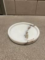 Marmer plateau, Huis en Inrichting, Woonaccessoires | Dienbladen, Ophalen, Rond