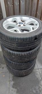 4x 17 inch lichtmetalen velgen steek 5x108, Auto-onderdelen, Banden en Velgen, Ophalen, Gebruikt, Velg(en), 17 inch