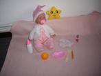 baby pop met acc pop maakt geluid, Kinderen en Baby's, Speelgoed | Poppen, Ophalen of Verzenden, Zo goed als nieuw, Babypop