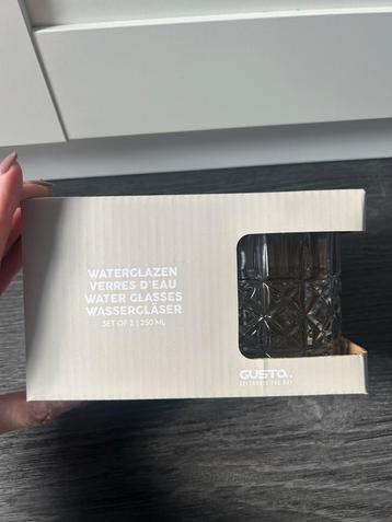 Nieuw! Gusta waterglazen, set van 2 / 250ml beschikbaar voor biedingen