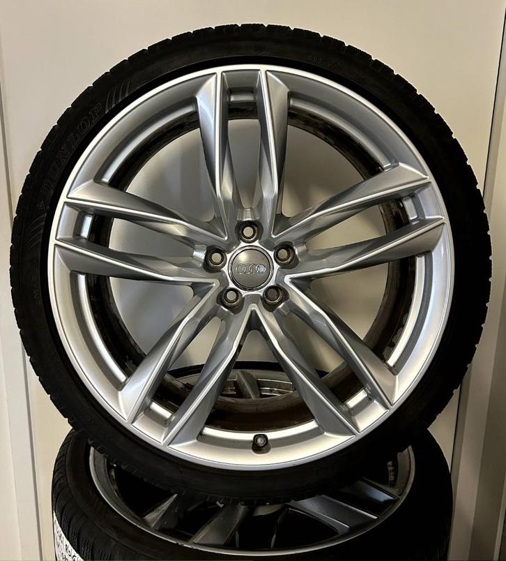 Origineel! | Audi RS6 (C7) 21 Inch Velgen + Winterbanden, Auto-onderdelen, Banden en Velgen, Banden en Velgen, Winterbanden, 21 inch