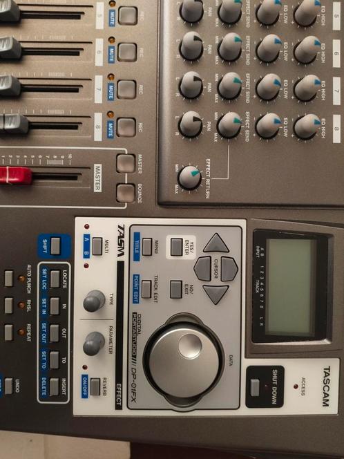 Tascam DP-01FX, Muziek en Instrumenten, Mengpanelen, Zo goed als nieuw, Ophalen of Verzenden
