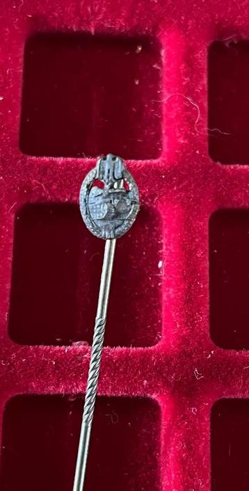 Originele Duitse Panzerkampfabzeichen stickpin wo2 ww2 beschikbaar voor biedingen