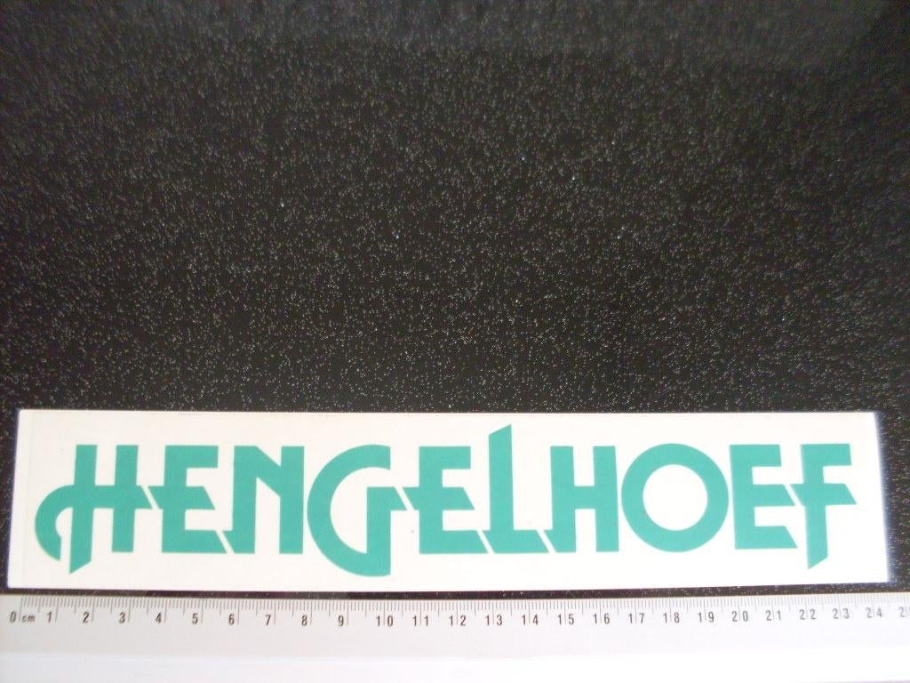 ruit sticker hengelhoef logo camping, Verzenden, Zo goed als nieuw, Bedrijf of Vereniging