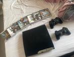 PS3 Slim + 2 controllers + 8 games | Bundel, Spelcomputers en Games, Spelcomputers | Sony PlayStation 3, Ophalen, Zo goed als nieuw