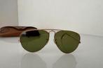Ray Ban Aviator Vintage B & L 1984 incl koker en document, Ophalen of Verzenden, Zo goed als nieuw, Zonnebril