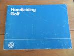 Instructieboek Volkswagen Golf, Golf GTi, Golf diesel 1984, Auto diversen, Handleidingen en Instructieboekjes, Ophalen of Verzenden