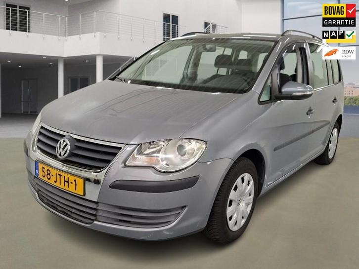 Volkswagen Touran 1.6 Trendline 1e Eig. 77.000 km +NAP NL-au, Auto's, Volkswagen, Bedrijf, Te koop, Touran, ABS, Airbags, Airconditioning