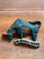 Joop Puntman AMHA keramiek aardewerk beeld plaquette stier, Ophalen of Verzenden