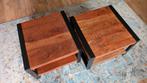 Salontafel set, Ophalen, Gebruikt, 50 tot 100 cm, Vierkant
