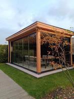 NIEUW overkappingen / veranda's douglas ompleet maatwerk, Tuin en Terras, Tuinhuizen, 200 tot 400 cm, 3 ramen of meer, Verzenden