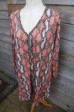 Jurk koraal/ bruin Massi mt L/XL Vaste prijs, Kleding | Dames, Maat 42/44 (L), Ophalen of Verzenden, Zo goed als nieuw, Rood