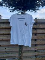 Shirt met fruit borduursel - Maat 38, Maat 38/40 (M), Kaffe, Wit, Ophalen of Verzenden