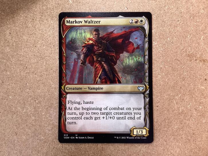 1x Markov Waltzer [313] (Near Mint), Hobby en Vrije tijd, Verzamelkaartspellen | Magic the Gathering, Zo goed als nieuw, Losse kaart