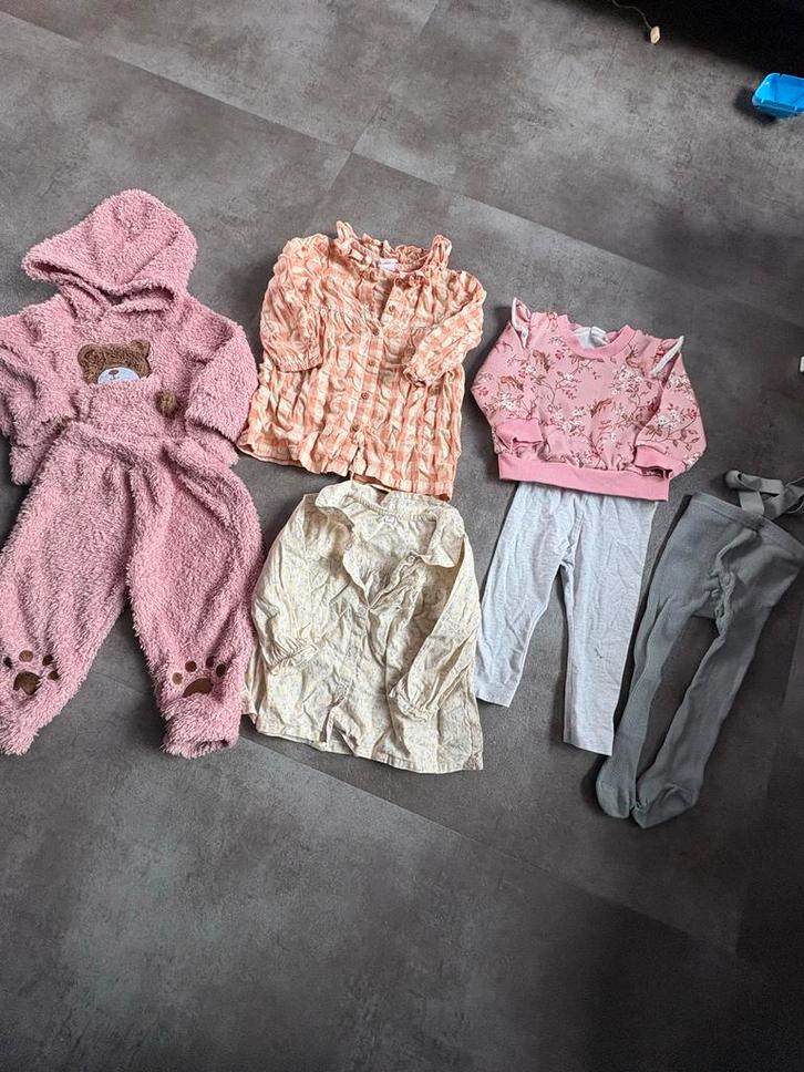 Meisjes kleding pakket maat 80, Kinderen en Baby's, Babykleding | Baby-kledingpakketten, Gebruikt, Maat 80, Ophalen of Verzenden