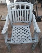 4 Aluminium Tuinstoelen, Ophalen, Tuin, Gebruikt, Vier
