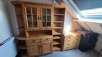 Grenen buffet/boeken kast, 25 tot 50 cm, 200 cm of meer, 150 tot 200 cm, Gebruikt