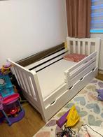Hoppekids goede kwaliteit kinderbed met twee laders, Ophalen, 85 tot 100 cm, Zo goed als nieuw, Matras