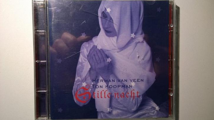 Herman Van Veen & Ton Koopman - Stille Nacht, Cd's en Dvd's, Cd's | Kerst en Sinterklaas, Zo goed als nieuw, Kerst, Ophalen of Verzenden