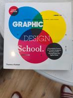 Graphic Design School - Zesde Editie, Boeken, Studieboeken en Cursussen, Zo goed als nieuw, David Dabner, Sandra Stewart, Eric Zempol, Abbie Vickress