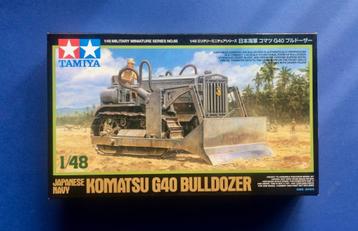Tamiya	32565	Komatsu G40 Bulldozer IJN	1/48 beschikbaar voor biedingen