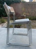 Italiaans design Arrben stoelen vintage 3 stuks, Huis en Inrichting, Stoelen, Ophalen, Vintage design, Overige kleuren, Drie