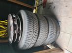 Peugeot 308 winterbanden op velg incl Wieldop., Ophalen, Peugeot