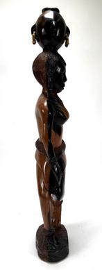 Houten Makonde beeld, midden 20e eeuw, Tanzania, Antiek en Kunst, Kunst | Niet-Westerse kunst, Ophalen of Verzenden