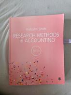 Research methods in accounting druk 6, Boeken, Ophalen of Verzenden, Zo goed als nieuw, WO, Malcolm smith