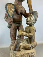 251249 Zeldzaam Groot Afrikaans Yoruba beeld uit Nigeria., Ophalen of Verzenden