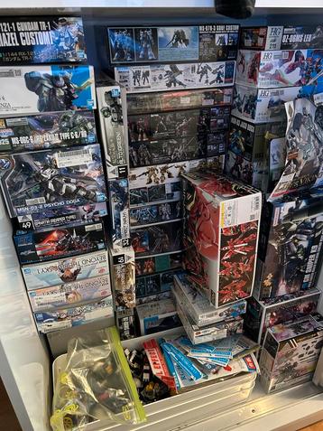 Gundam Collectie - Nieuw & Gebouwd beschikbaar voor biedingen